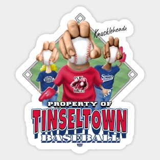 Knucklehead for Tinseltown Baseball Sticker